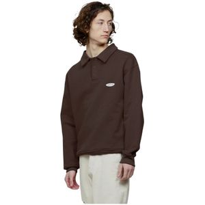 Bram's Fruit, Heren, Sweatshirts & Hoodies, Bruin, Maat: XL Katoen,