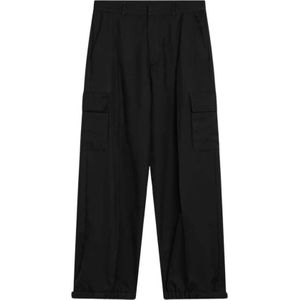 Off White, Heren, Broeken, Zwart, Maat: M