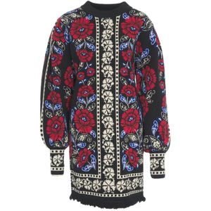 Farm Rio, Dames, Jurken, Veelkleurig, Maat: S