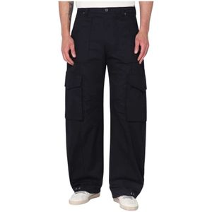 Golden Goose, Heren, Broeken, Zwart, Maat: XL Katoen,