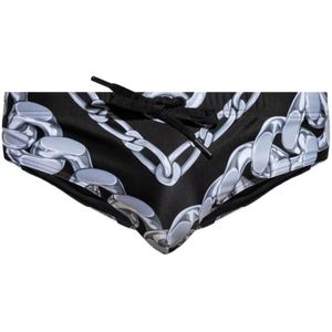 Versace, Heren, Badkleding, Zwart, Maat: XL Poliester,