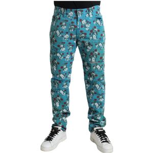 Dolce & Gabbana, Heren, Jeans, Veelkleurig, Maat: S Katoen,