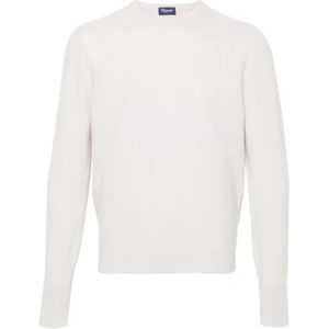 Drumohr, Heren, Truien, Grijs, Maat: 2XL Kasjmier,