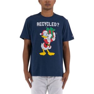 MC2 Saint Barth, Heren, Tops, Blauw, Maat: S Katoen,