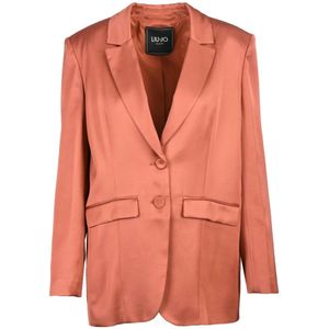 Liu Jo, Dames, Jassen, Oranje, Maat: M Satijn,