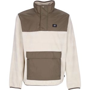 Vans, Heren, Jassen, Beige, Maat: XL Fleece,