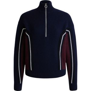 Fusalp, Dames, Truien, Blauw, Maat: S Wol,