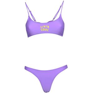 Livincool, Dames, Badkleding, Paars, Maat: XS