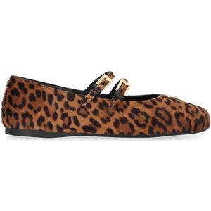 Prada, Dames, Schoenen, Bruin, Maat: 38 1/2 EU Leer,