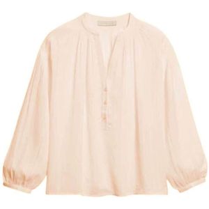 Vanessa Bruno, Dames, Blouses & Shirts, Beige, Maat: S Voile,