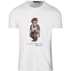 Ralph Lauren, Heren, Tops, Wit, Maat: M