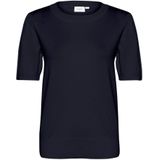 Saint Tropez - Knitwear - Blauw - 3/4 Mouwen - Ronde Hals