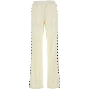 Golden Goose, Dames, Broeken, Beige, Maat: S Poliester,