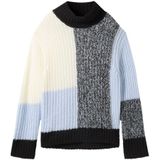 Tom Tailor - Loose Fit - Pullover - Kleurblok - Polyacrylmix