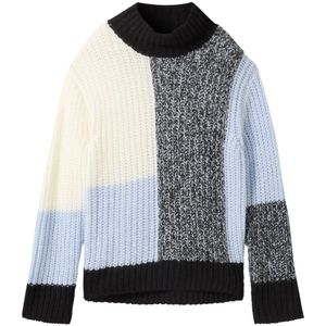 Tom Tailor - Loose Fit - Pullover - Kleurblok - Polyacrylmix