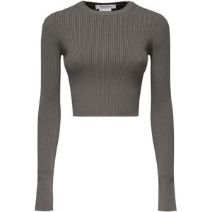Max Mara, Dames, Truien, Grijs, Maat: M