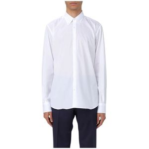 Brooksfield, Heren, Overhemden, Wit, Maat: 2XL Katoen,