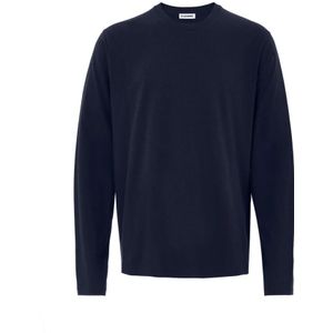 Jil Sander, Heren, Tops, Blauw, Maat: XL Katoen,