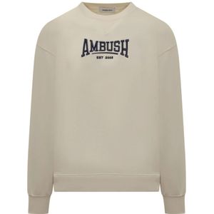 Ambush, Heren, Sweatshirts & Hoodies, Beige, Maat: XS