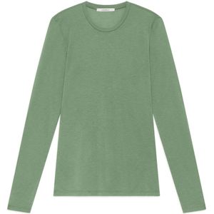 Maliparmi, Dames, Tops, Groen, Maat: S Modal,