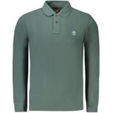 Timberland - Groen Katoenen Poloshirt - Heren - Slim-fit