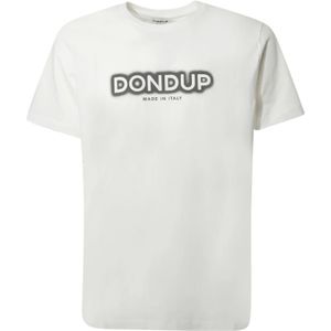 Dondup, Heren, Tops, Wit, Maat: M Jersey,