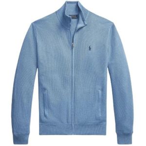 Polo Ralph Lauren, Heren, Sweatshirts & Hoodies, Blauw, Maat: 2XL Katoen,