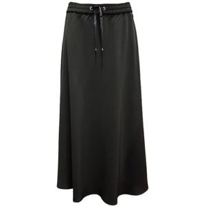 Herno, Dames, Rokken, Zwart, Maat: M Katoen,