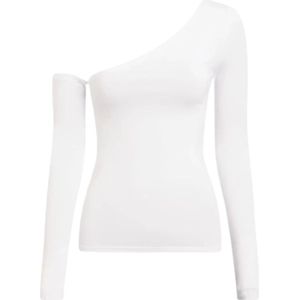 Calvin Klein, Dames, Tops, Wit, Maat: XS Modal,