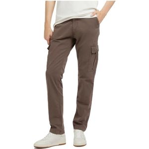 Guess, Heren, Broeken, Bruin, Maat: W32 Katoen,