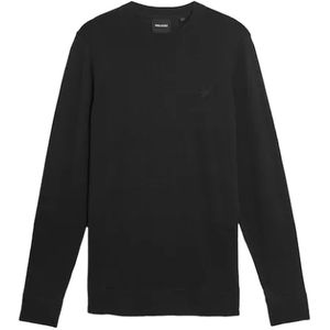 Lyle & Scott, Heren, Sweatshirts & Hoodies, Zwart, Maat: L Katoen,