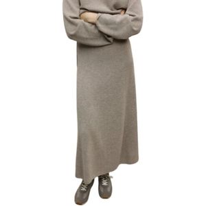 Ecoalf, Dames, Rokken, Grijs, Maat: S Wol,