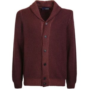 Lardini, Heren, Truien, Rood, Maat: 2XL Kasjmier,