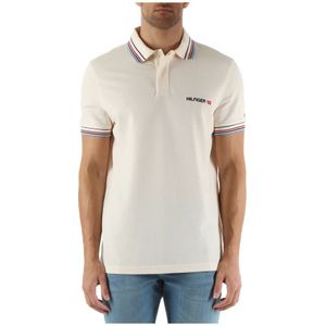 Tommy Hilfiger, Heren, Tops, Beige, Maat: L Piqué,