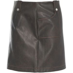 Liu Jo, Dames, Rokken, Bruin, Maat: S Poliester,