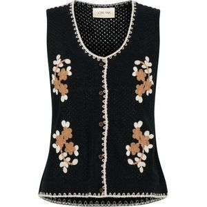 Cream, Dames, Jassen, Zwart, Maat: M/L