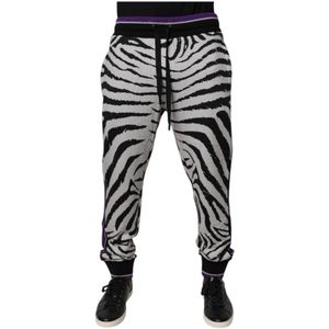 Dolce & Gabbana, Heren, Broeken, Veelkleurig, Maat: 3XL Katoen,