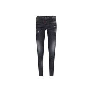 Dsquared2 Zwarte Skinny Jeans voor Vrouwen , Black , Dames , Maat: 2XS