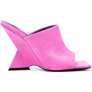 The Attico, Dames, Schoenen, Roze, Maat: 39 EU Suède,