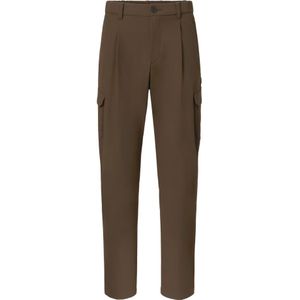 Herno, Heren, Broeken, Bruin, Maat: S Polyamide,