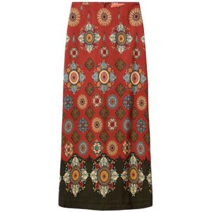 La DoubleJ, Dames, Rokken, Veelkleurig, Maat: XL Wol,