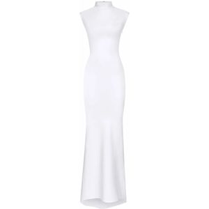 Jacquemus, Dames, Jurken, Wit, Maat: S Viscose,