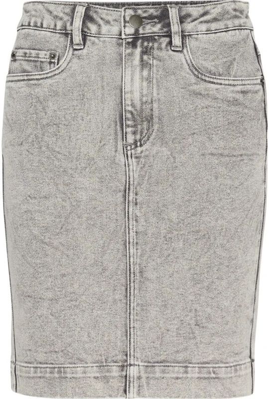Kaffe, Dames, Rokken, Grijs, Maat: M Denim,