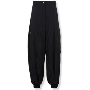 Jacquemus, Dames, Broeken, Zwart, Maat: XS