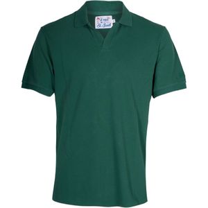MC2 Saint Barth - Polo Shirt - Groen - Katoen - Korte Mouwen - Regular Fit