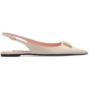 Dolce & Gabbana, Dames, Schoenen, Roze, Maat: 35 EU Leer,
