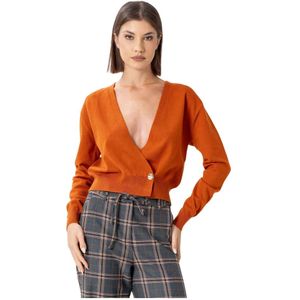 Kocca, Dames, Truien, Oranje, Maat: L