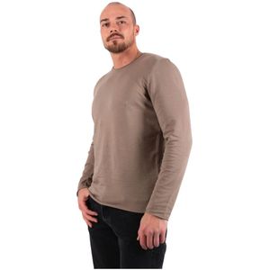 Kiefermann, Heren, Tops, Bruin, Maat: L