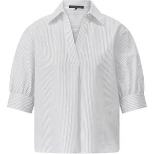 Luisa Cerano, Dames, Blouses & Shirts, Wit, Maat: L