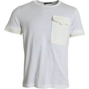 Dolce & Gabbana - T-shirt - Wit - Heren - Katoen